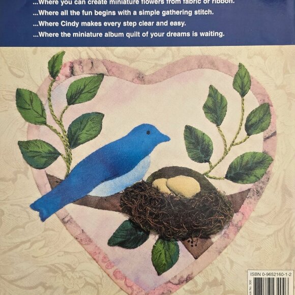 The Enchanted Garden By Cindy Float Nick Oravecz Miniature 3D Flowers From Fabri - Picture 3 of 13